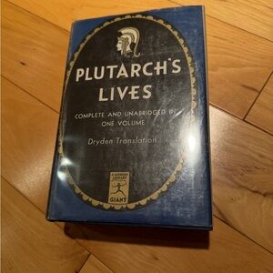 Plutarch's Lives Hardcover Book Modern Library Giant Vintage